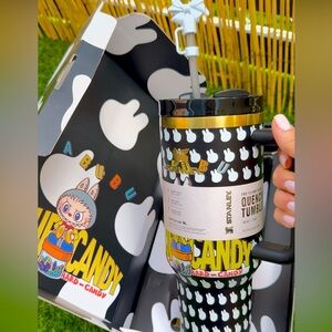 Stanley x LOVESHACKFANCY x THE MONSTERS LABUBU Q H2.0 Tumbler 40oz Gift Box